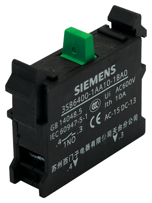 3SB6400-1AA10-1CA0 SIEMENS KONTAK BLOĞU 1NC