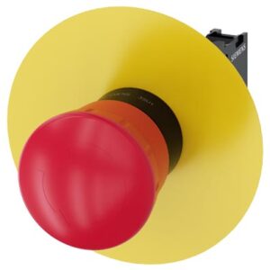 3SU1100-1HB20-1CF0 SIRIUS ACT PLASTIK ÇEVIR-KUR 1NC SARI PLAKALI KOMPLE ACIL STOP MANTAR BUTONLAR 40MM