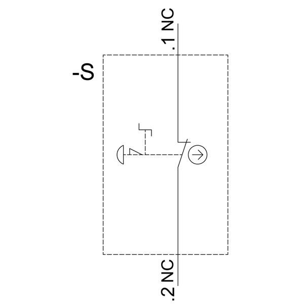 3SU1100-1HB20-1CG0 SIRIUS ACT PLASTIK ÇEVIR-KUR 1NC “EMERGENCY STOP” PLAKALI KOMPLE ACIL STOP MANTAR BUTONLAR 40MM - Görsel 5