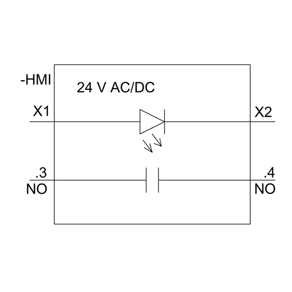 3SU1102-0AB50-1BA0 SIRIUS ACT PLASTIK MAVI KOMPLE IŞIKLI YAY DÖNÜŞLÜ BUTONLAR 24 AC/DC 1NO - Görsel 4