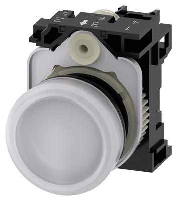 3SU1106-6AA60-1AA0 SIRIUS ACT PLASTIK KOMPLE SINYAL LAMBALAR BEYAZ 230 AC