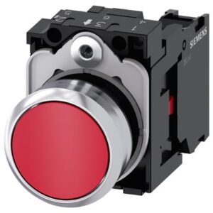 3SU1150-0AB20-1CA0 SIRIUS ACT METAL KOMPLE YAY DÖNÜŞLÜ BUTONLAR KIRMIZI