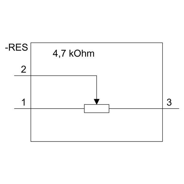 3SU1200-2PR10-1AA0 SIRIUS ACT 4,7 K OHM PLASTIK POTANSIYOMETRE - Görsel 4