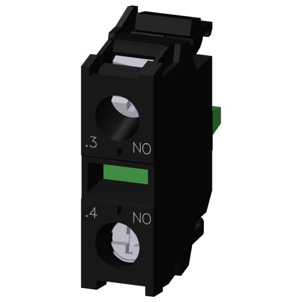 3SU1400-1AA10-1BA0 SIRIUS ACT 1 NO, KONTAK BLOĞU - Görsel 3