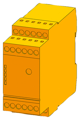 3TK2834-1BB40 SIRIUS SAFETY RELAY WITH DC 24V 45,0MM - Görsel 2
