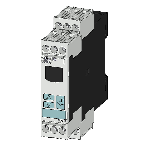 3UG4625-1CW30 Digital monitoring relay for residual current monitoring (with current transformer 3UL23) Setting range 0.03...40 A separate fo - Görsel 4