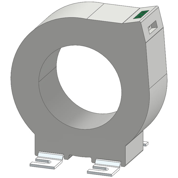 3UL2303-1A Residual-current transformer for residual current monitoring Bushing opening 55 mm Residual current 30 mA...40 A - Görsel 3