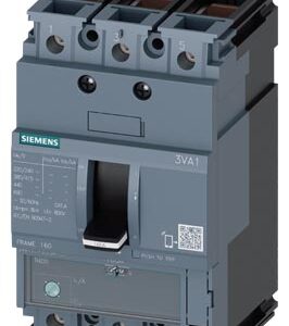 3VA1180-5EE36-0AA0 SENTRON SERİSİ KOMPAKT TİP TERMİK MANYETİK GÜÇ ŞALTERİ; 3VA11; 55KA; TERMİK AYARLI; SABİT MANYETİK; 56-80A; 3 KUTUPLU