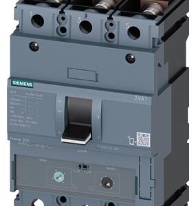 3VA1220-4EF32-0AA0 SENTRON SERİSİ KOMPAKT TİP TERMİK MANYETİK GÜÇ ŞALTERİ; 3VA12; 36KA; TERMİK AYARLI; SABİT MANYETİK; 140-200A; 3 KUTUPLU