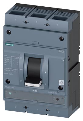 3VA1580-5EF32-0AA0 SENTRON SERİSİ KOMPAKT TİP GÜÇ ŞALTERİ;3VA15,55KA,800 A,TM240, ATAM,3 KUTUPLU