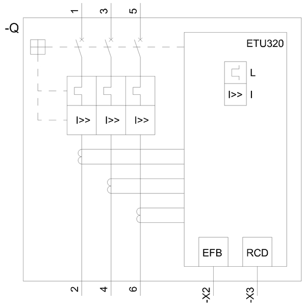 3VA2225-5HL32-0AA0 CİRCUİT BREAKER 3VA2 IEC ADET FRAME 250 BREAKİNG CAPACİTY CLASS M ICU=55KA @ 415V 3- POLE, LİNE PROTECTİON ETU320, LI, IN=250A - Görsel 4