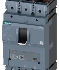 3VA2325-5MN32-0AA0 circuit breaker 3VA2 IEC Frame 400 breaking capacity class M Icu=55 kA @ 415 V 3-pole, motor protection ETU350M, LSI, In=250 A