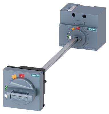 3VA9157-0FK21 3VA SERİSİ KOMPAKT GÜÇ ŞALTERİ AKSESUARI, UZATMA KOLLU TAHRIK MEKANIZMASI, KOMPLE, (KAPI VE PANO KAPAĞINA MONTAJ IÇIN), 3VA1 16