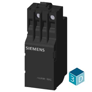 3VA9988-0BA23 3VA SERİSİ KOMPAKT GÜÇ ŞALTERİ AKSESUARI, STF - AÇTIRMA BOBINI ESNEK TIP (SAĞ VEYA SOLA MONTAJ IMKANI), 208 ... 277VAC(50/60HZ) - Görsel 3