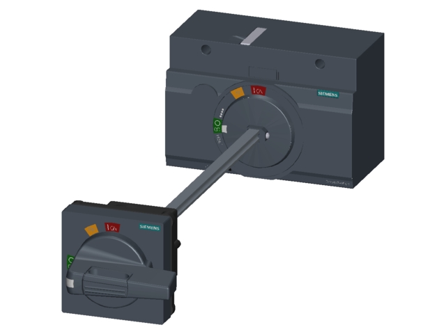 3VM9417-0FK21 SENTRON 3VM KOMPAKT TİP TERMİK MANYETİK GÜÇ ŞALTERİ AKSESUARI; PANO KAĞAĞI KUMANDA KOLU; IP65 - Görsel 3