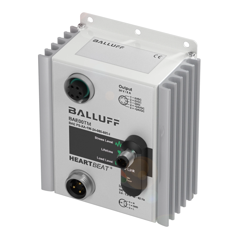 BAE00TM - BAE PS-XA-1W-24-080-605-I (Heartbeat® IO Link arayüzlü güç kaynağı üniteleri)