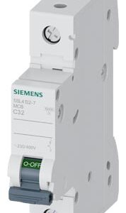 5SL4132-7 SIEMENS OTOMATİK SİGORTA KLASİK 32A 1P 10KA C TİPİ