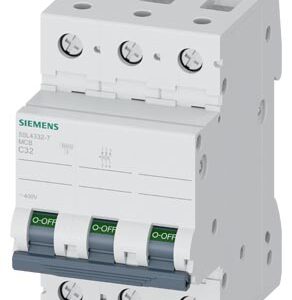 5SL4332-7 SIEMENS OTOMATİK SİGORTA 32A 3P 10KA C TİPİ
