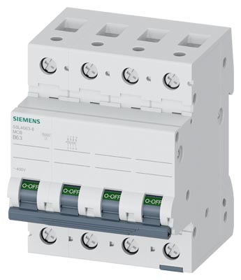 5SL4663-6 SIEMENS OTOMATİK SİGORTA 63A 3P+N 10KA B TİPİ