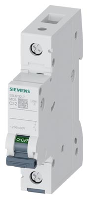 5SL6132-7 SIEMENS OTOMATİK SİGORTA 32A 1P 6KA C TİPİ
