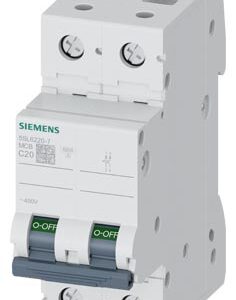 5SL6220-7 SIEMENS OTOMATİK SİGORTA 20A 2P 6KA C TİPİ