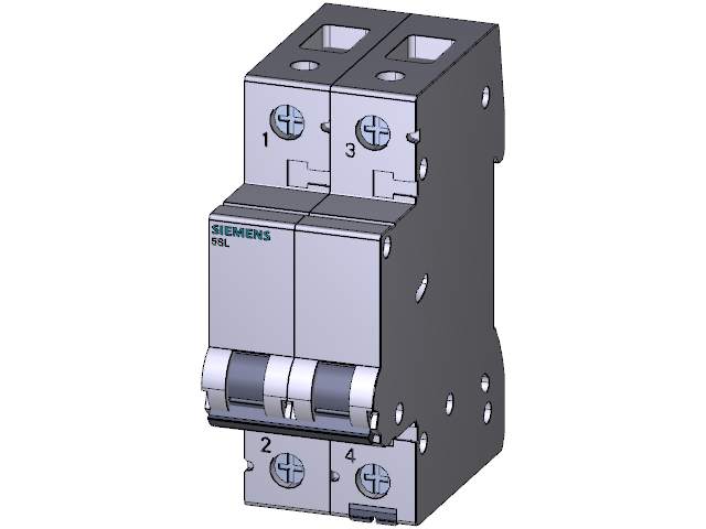 5SL6240-7 SIEMENS OTOMATİK SİGORTA 40A 2P 6KA C TİPİ - Görsel 3