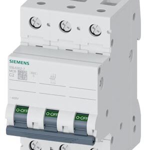 5SL6302-7 SIEMENS OTOMATİK SİGORTA 2A 3P 6KA C TİPİ