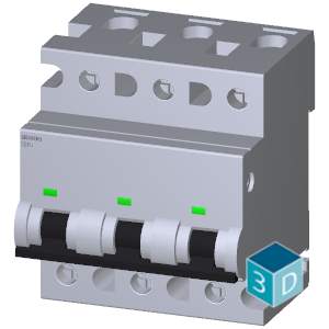 5SP4392-7 125A; 3 FAZLI; 70MM OTOMAT; ANAHTARLI OTOMATİK SİGORTA; 10KA; C TİPİ; YAVAŞ KARAKTERLİ - Görsel 3