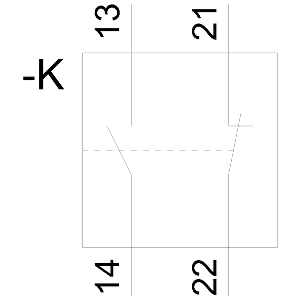 5ST3010 YARDIMCI KONTAK BLOĞU; 5SP4 VE 5SY İÇİN; 1NO+1NC; AC 230V; 6 A - Görsel 5