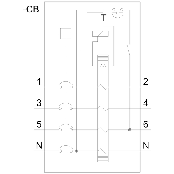 5SV4342-0 KAÇAK AKIM 25A 30mA 400V - Görsel 4