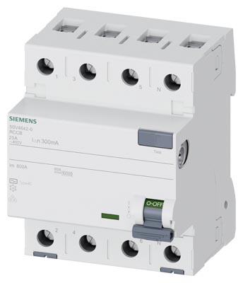 5SV4642-0 KAÇAK AKIM 25A 300mA 400V