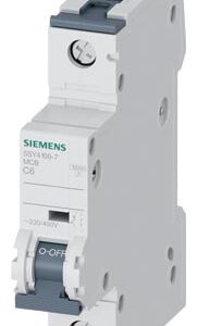 5SY4106-7 SİGORTA C 1X6A 230/400 V 10KA