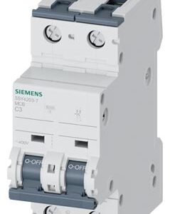 5SY4203-7 SIEMENS OTOMATİK SİGORTA 3A 2P 10KA C TİPİ