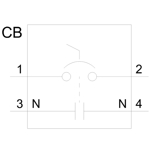 5SY4510-6 Miniature circuit breaker 230 V 10kA, 1+N-pole, B, 10A, D=70 mm - Görsel 4