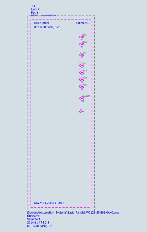 6AV2123-2MB03-0AX0 HMI KTP1200 BASIC PN - Görsel 4