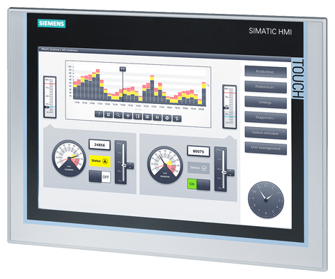 6AV2124-0MC01-0AX0 HMI TP1200 COMFORT PN/MPI/DP