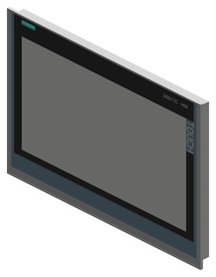 6AV2124-0UC02-0AX1 HMI TP1900 COMFORT PN/MPI/DP - Görsel 3
