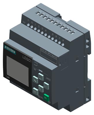 6ED1052-1HB08-0BA1 LOGO! 24VAC/DC 24V/RELAY 8DI/4DQ - Görsel 3