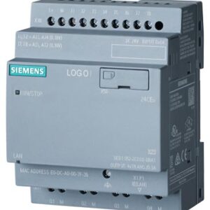 6ED1052-2CC08-0BA1 LOGO! 24V/24V/24V 8DI(4AI)/4DQ