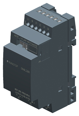 6ED1055-1FB00-0BA2 LOGO! 4DI/4DQ 230V/230V/RELAY - Görsel 3