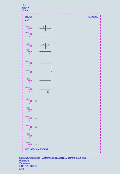 6ED1055-1MA00-0BA2 LOGO! AM2 EXPANSİON MODÜLE DC,2 AL,0-10 V O 0/4-20 - Görsel 4