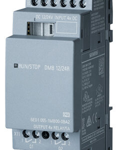 6ED1055-1MB00-0BA2 LOGO! 4DI/4DQ 12-24V/12-24V/RELAY