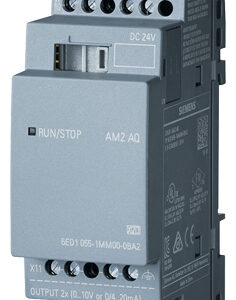 6ED1055-1MM00-0BA2 ANALOG OUTPUT MODULE LOGO! AM2 AQ