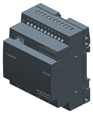 6ED1055-1NB10-0BA2 LOGO! DM16 24R DC/DC/RELAY 8DI/8DQ - Görsel 3