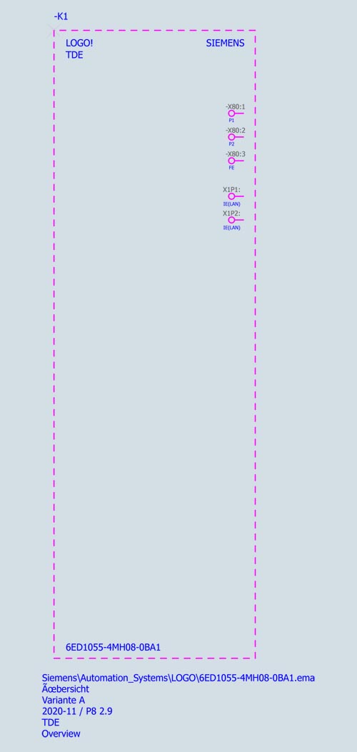 6ED1055-4MH08-0BA1 LOGO TD TEXT DISPLAY 6-LINE - Görsel 4