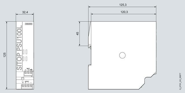 6EP1332-1LB00 SITOP PSU100L 24V DC / 2.5A 1AC - Görsel 2