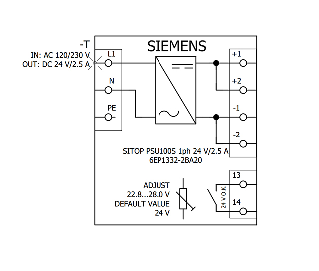 6EP1332-2BA20 STOP PSU100S 24V DC / 2.5A 1AC - Görsel 4