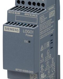 6EP3331-6SB00-0AY0 LOGO! POWER 24V DC/1.3 A 1AC