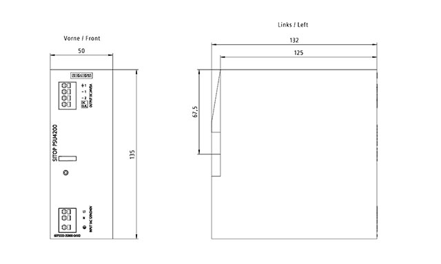 6EP3333-3SB00-0AX0 SITOP PSU4200 24V DC / 5A 1AC - Görsel 2