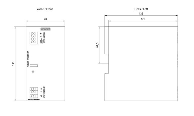 6EP3334-3SB00-0AX0 SITOP PSU4200 24V DC / 10A 1AC - Görsel 2